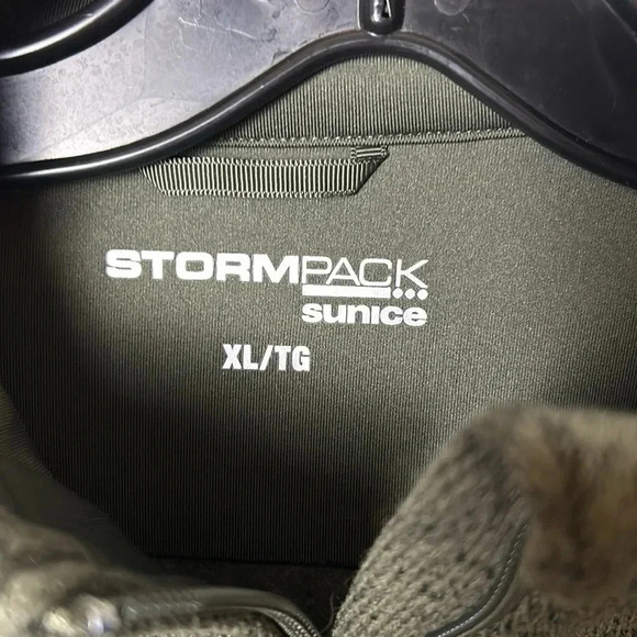 Y2K, fitted,heavy fleece jacket, sweater women XL, GREEN hiking,outdoors,EC - Picture 7 of 14